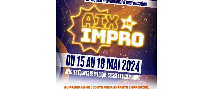Festival Aix-en-impro - Lipaix