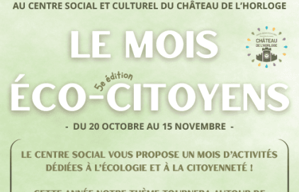 Mois éco-citoyen au Jas de Bouffan