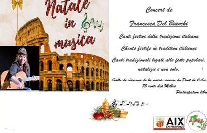 Concert-conférence "Natale in musica" au Pont de l'Arc