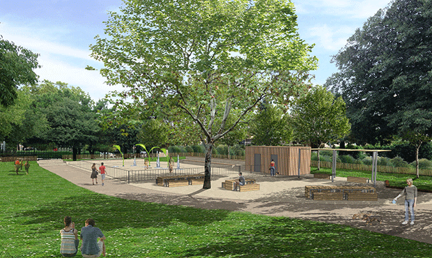 Parc urbain : les travaux ont commencé