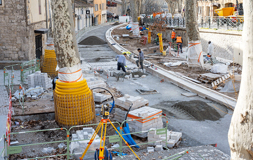 Fermeture temporaire d'une partie du cours Sextius