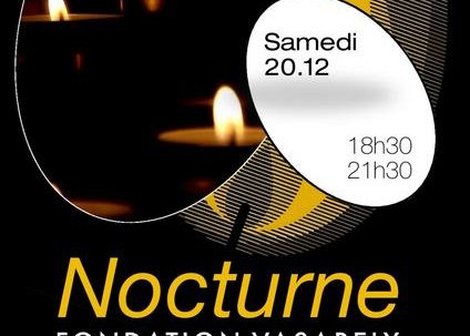 Exposition - Nocturne Fondation Vasarely