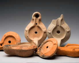 Lampes en céramique - Antiquité -