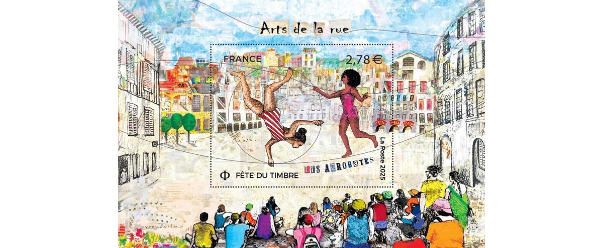 Fête du timbre 2025 - Le timbre fait des acrobaties