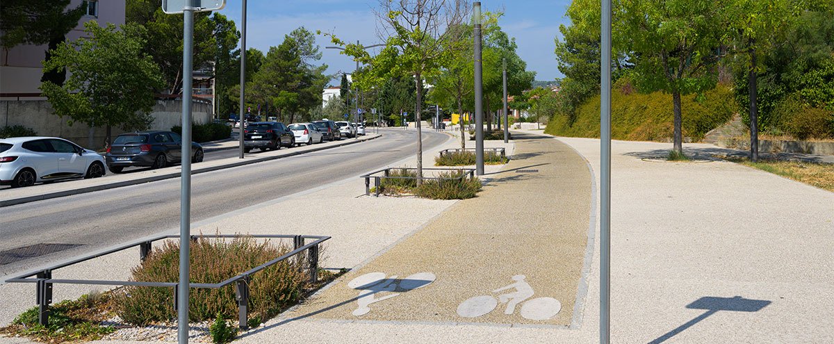 Extension de la piste cyclable du Bois de l'Aune