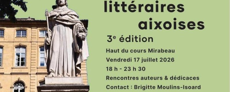 Les nuitées littéraires Aixoises