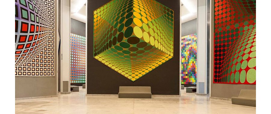 Visite libre des collections permanentes 44 œuvres monumentales et Vasarely Plasticien