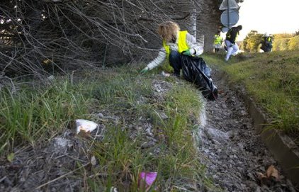 World cleanup day à Puyricard