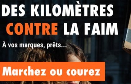 Des kilomètres contre la faim
