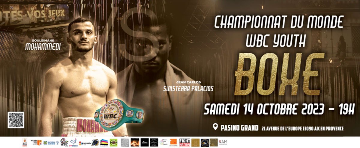 Gala de boxe anglaise - Championnat du monde WBC Youth