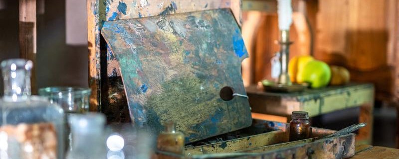 Visite guidée en français de l'atelier des Lauves