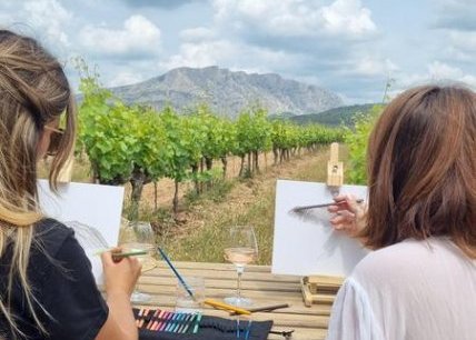 Peinture dans les Vignes