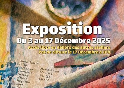 Exposition Atelier Dessin-Peinture