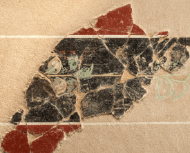 Décor de bandes à candélabres végétalisés à tiges croisées - 16 boulevard de (…)