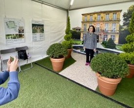Représentation du pavillon de Vendôme