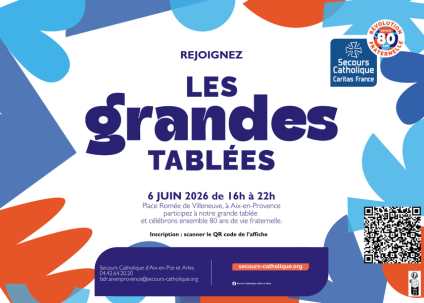 80 ans du Secours Catholique - Les Grandes Tablées