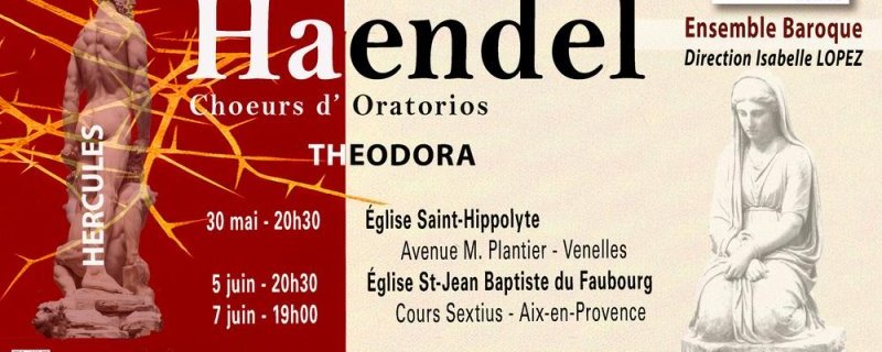 Concert : Haendel - Chœurs d'Oratorios