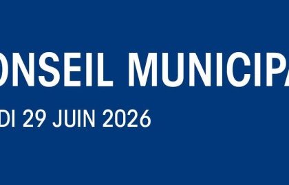 Séance et ordre du jour du Conseil municipal