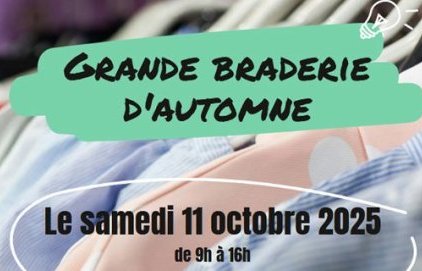 Braderie d'automne Croix Rouge