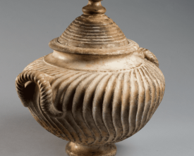 Urne cinéraire - Albâtre H=39.8 cm Diam=40 cm - Antiquité - La Bargemonne (…)