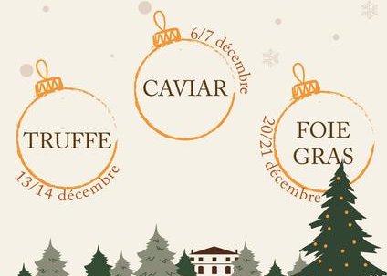 Noël à Beaupré - 3 week-ends "Accords Mets de Fêtes & Vins" au (…)