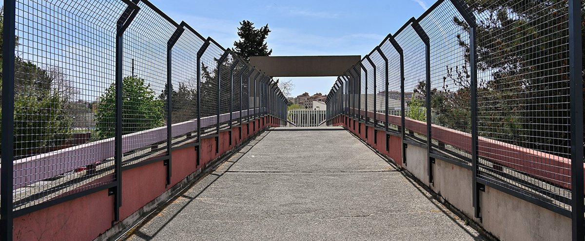 Sécurisation de la passerelle du Jas