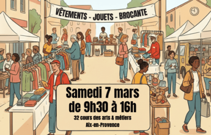 Braderie de printemps de la Croix-Rouge