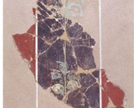 Candélabre avec décor végétal 2