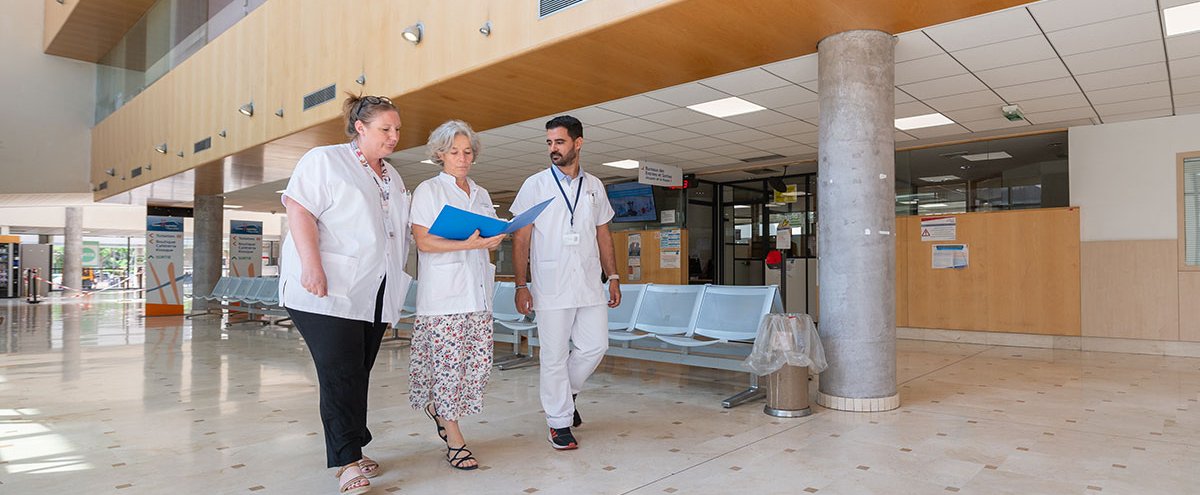 L'hôpital en ordre de marche