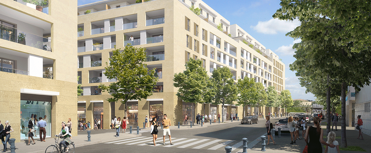 Un nouvel axe urbain et commerçant