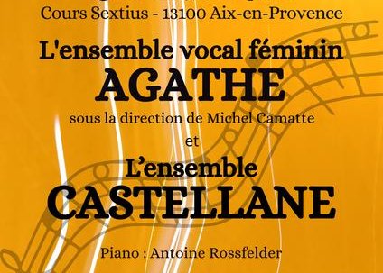 Concert - Chœur Agathe et Ensemble Castellane
