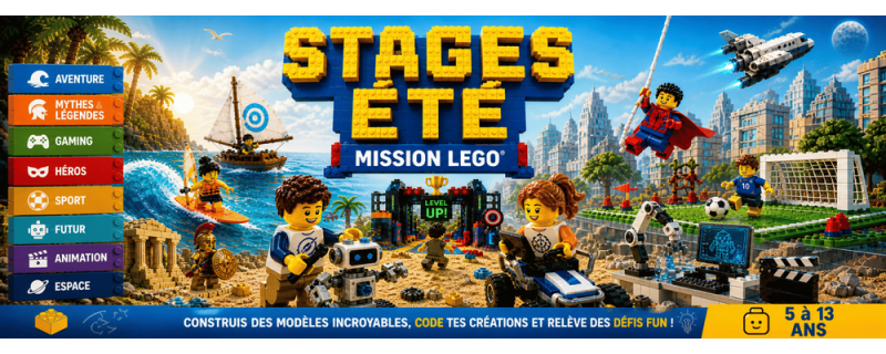 Stages vacances d'été LEGO(r)