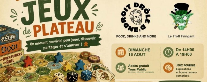 Après-midi Jeux au Drôle d'Endroit