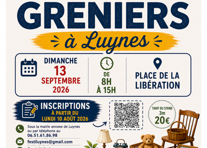Vide greniers Festi'Luynes