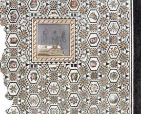 Mosaïque à la scène de comédie