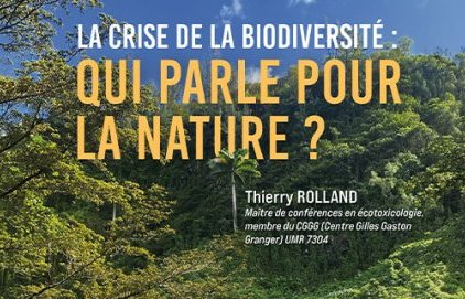 Conférence "La crise de la biodiversité : qui parle pour la nature ?"