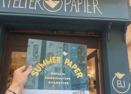 Exposition - Summer Paper /3 ans de la boutique Eli-Atelier Papier