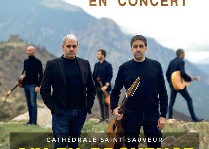 Concert : Voix et musiques de Corse - groupe I MESSAGERI