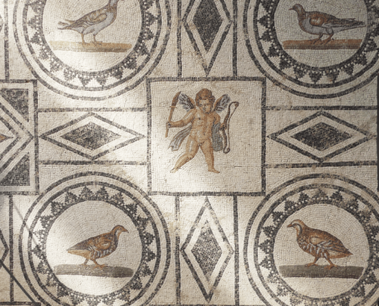 Mosaïque à l'Amour contrit - Pavement de 6m x 5.5 m - 3-5 Rue des (…)