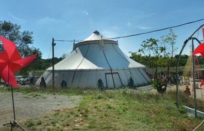 Manifestation sous chapiteaux, tentes et structures