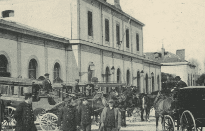 L'arrivée du train à vapeur (1840-1920)