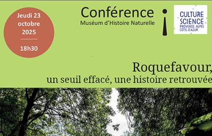 Conférence "Roquefavour, un seuil effacé, une histoire retrouvée"