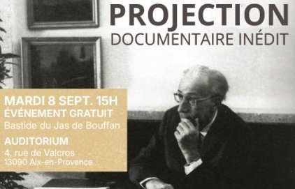 Projection "Léo Marchutz, L'intemporel et l'éphémère"