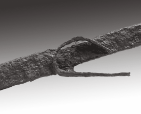 Rabot - Fer L=20.7 cm l=3 cm - Antiquité - Notre-Dame de la Seds 2004