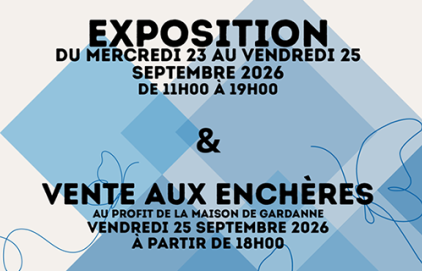Exposition et vente aux enchères caritative