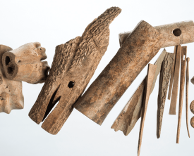 Chutes et ébauches, témoins du travail de l'os et de la corne - Antiquité