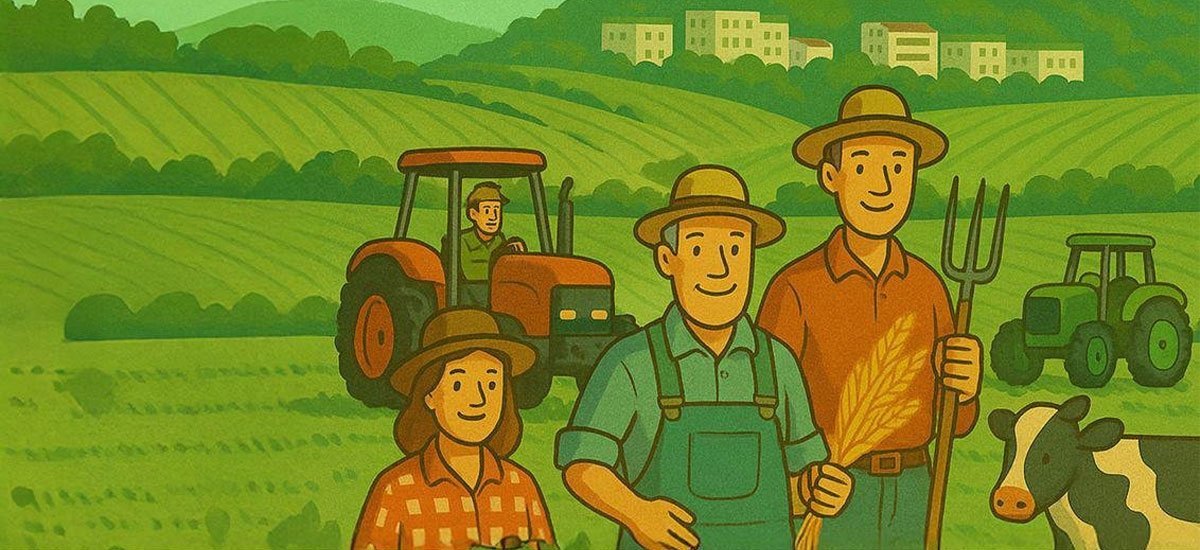 Fête des agriculteurs à la Duranne