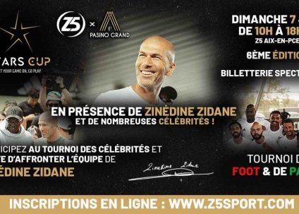 StarsCup 6 au Z5 Aix - En présence de Zinédine Zidane