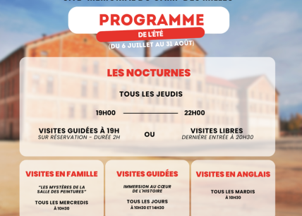 L'été au Site-mémorial du Camp des Milles