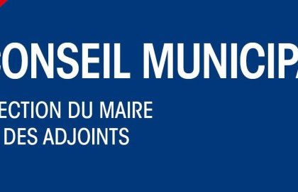Conseil municipal d'installation - Élection du Maire et des adjoints